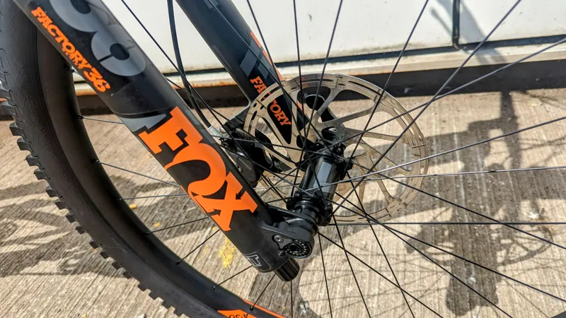 2nd Hand Cube Stereo 140 HPC TM 27.5 XL Mountain Bike 2018 Grey/Black/Orange-5